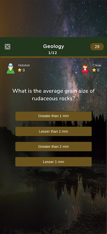 #2. Geology knowledge test (Android) By: HG-Research