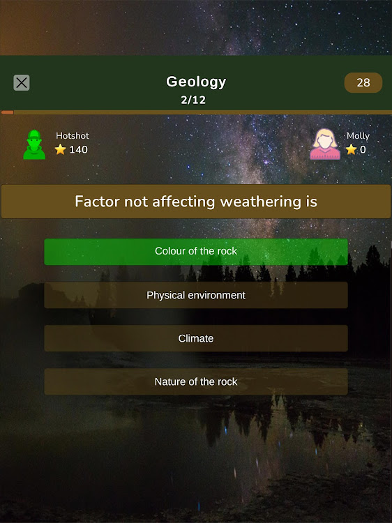 #9. Geology knowledge test (Android) By: HG-Research