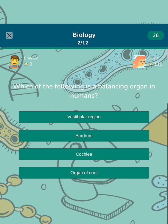 #8. Biology Test Quiz (Android) By: HG-Research