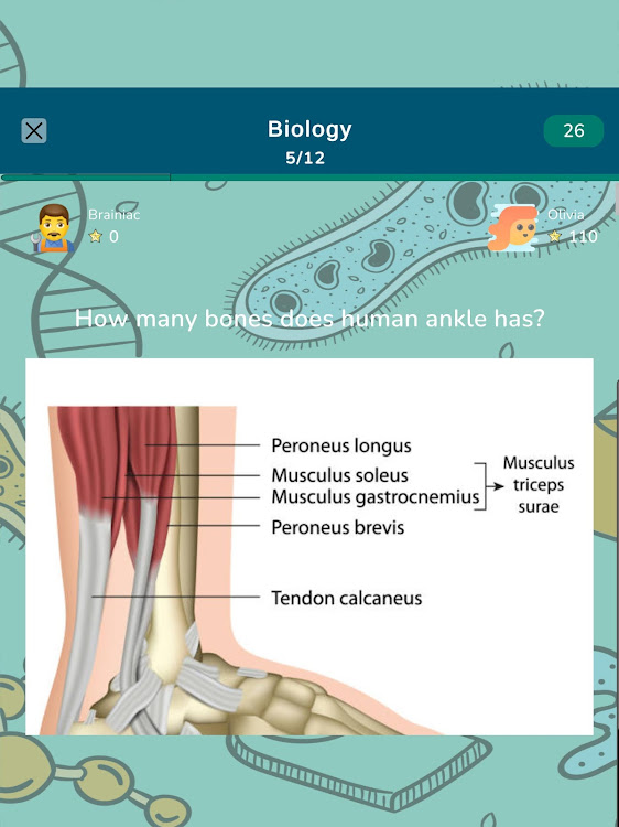 #10. Biology Test Quiz (Android) By: HG-Research