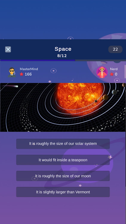 #5. Space Test Quiz (Android) By: HG-Research