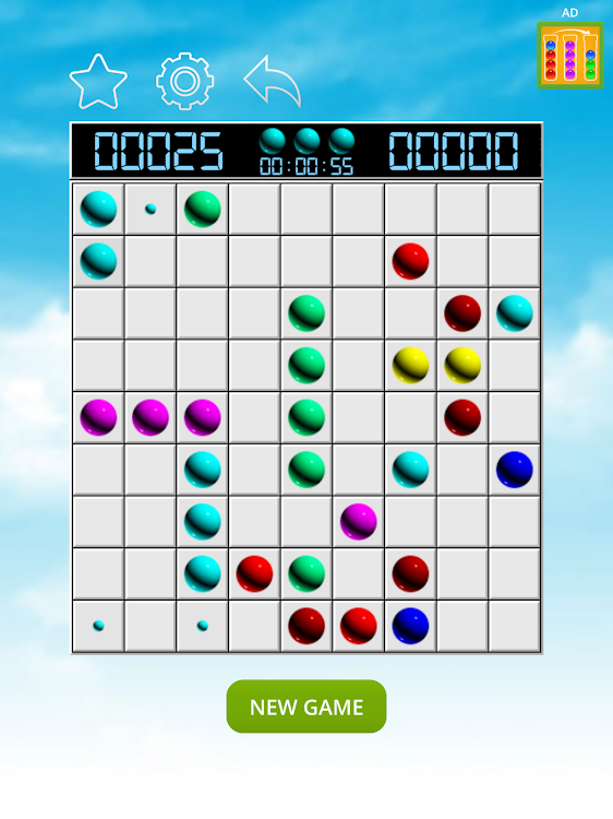 #6. Line 98 Classic (Android) By: Puzzle Games Offline