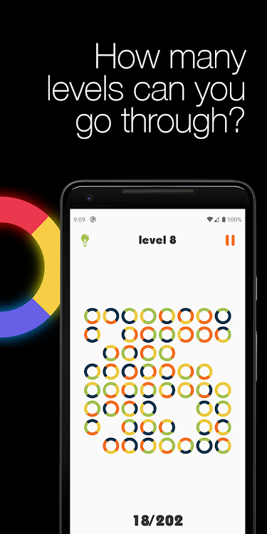 #4. Logic circles. Puzzle game. (Android) By: nixGames