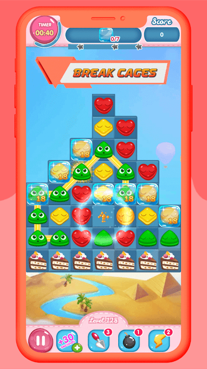 #3. CandyLink (Android) By: Gamesious