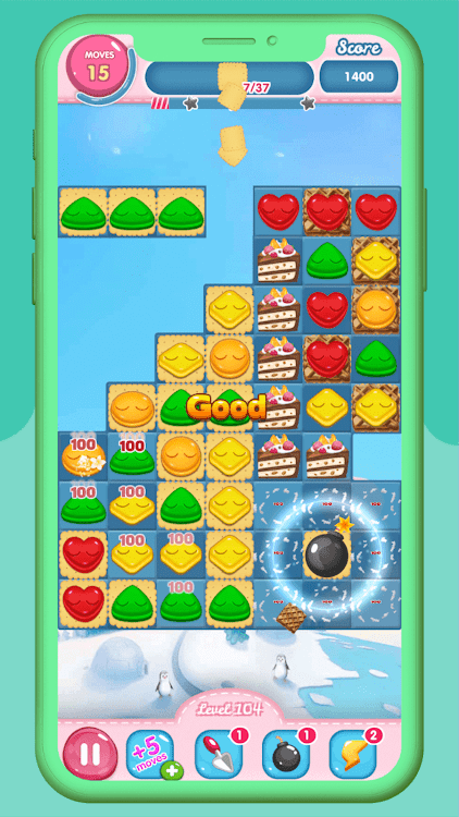 #5. CandyLink (Android) By: Gamesious