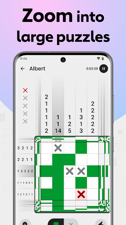#3. Pixelogic - Daily Nonograms (Android) By: okayest! studios