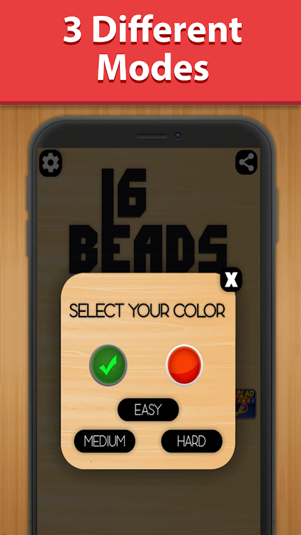 #6. 16 Bead - Sholo Guti game (Android) By: MGGAMES