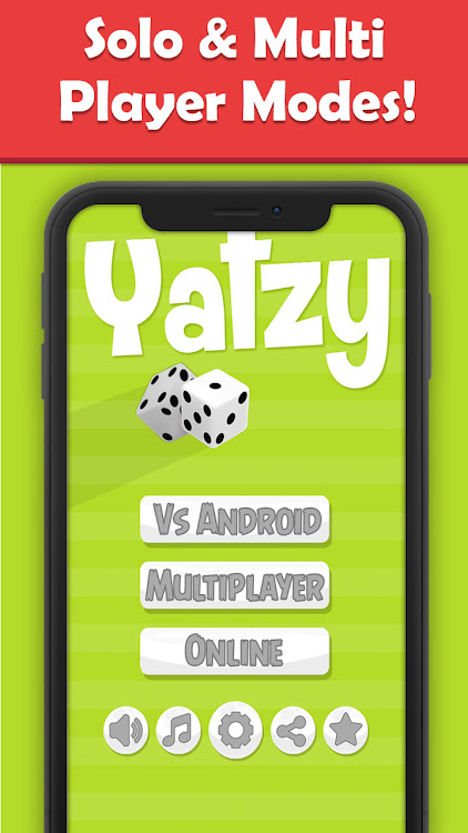 #6. Yatzy offline game no internet (Android) By: MGGAMES