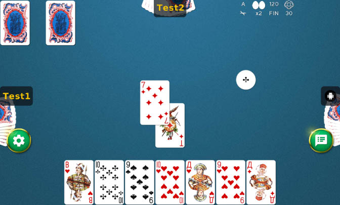 #4. Belka 2 online card game (Android) By: Yura Card Games