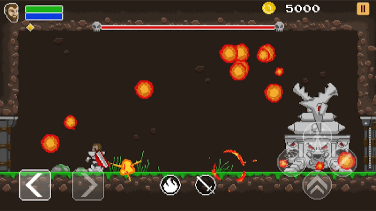 #6. Aldred knight 2D game (Android) By: BITSTAIN