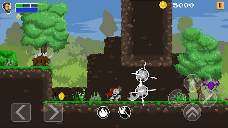 #7. Aldred knight 2D game (Android) By: BITSTAIN