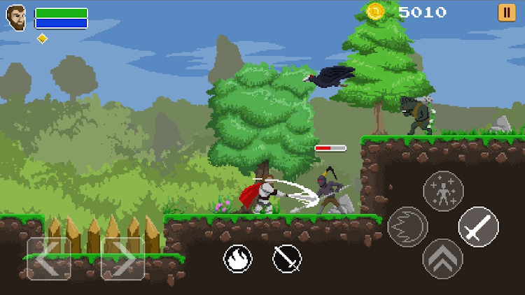 #9. Aldred knight 2D game (Android) By: BITSTAIN