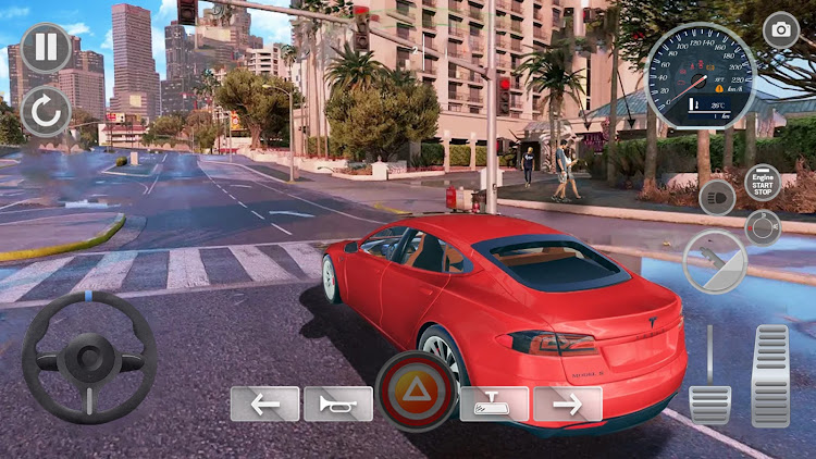 #10. EV Car Simulator 3D: Car Games (Android) By: Trioz Studio