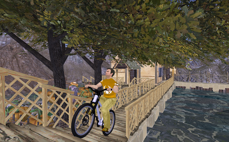 #5. Mountain Bicycle Rider Stunts (Android) By: Gamers Joyland