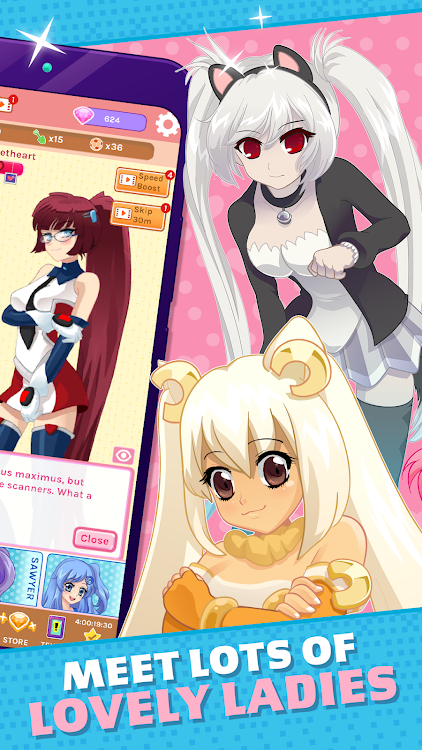 #2. Crush Crush - Idle Dating Sim (Android) By: Sad Panda Studios Ltd