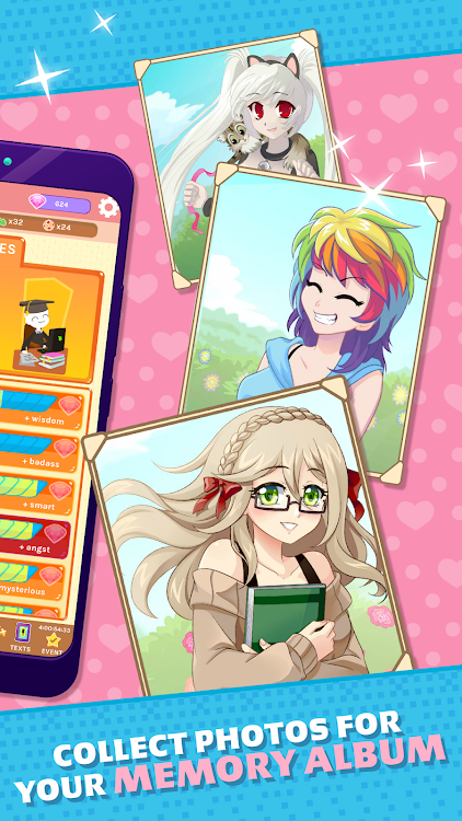 #4. Crush Crush - Idle Dating Sim (Android) By: Sad Panda Studios Ltd