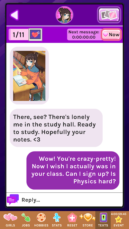 #6. Crush Crush - Idle Dating Sim (Android) By: Sad Panda Studios Ltd