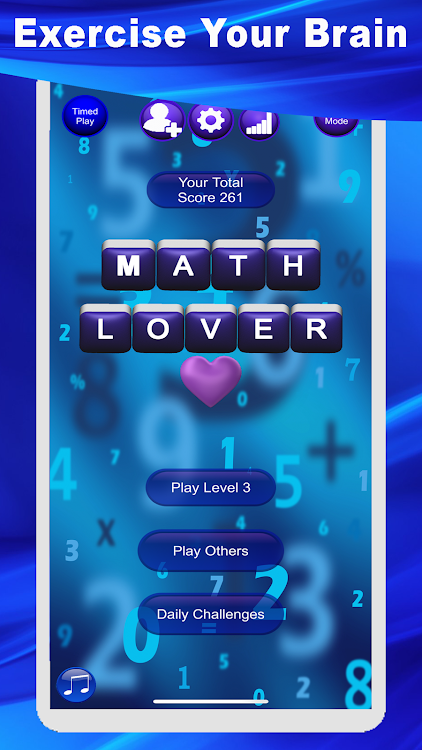 #4. Number Scramble - Mental Math (Android) By: Smarter Apps and Brain Games