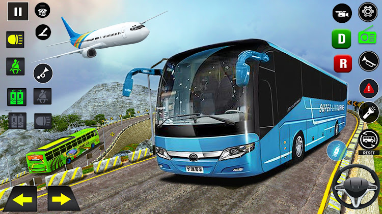 #5. US Bus Simulator Driving Game (Android) By: Brave Jackals