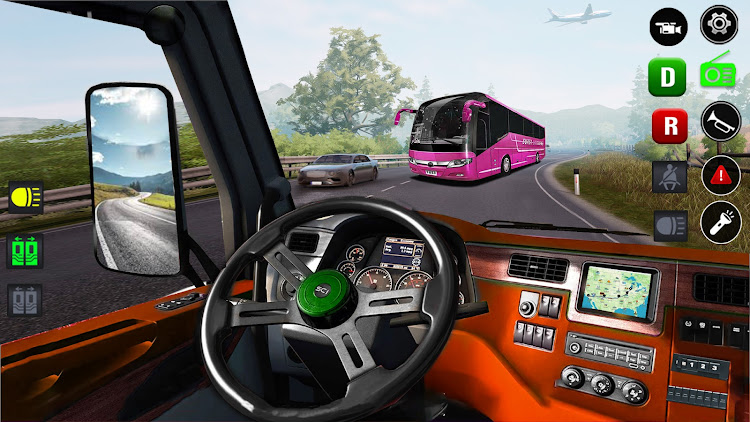 #8. US Bus Simulator Driving Game (Android) By: Brave Jackals