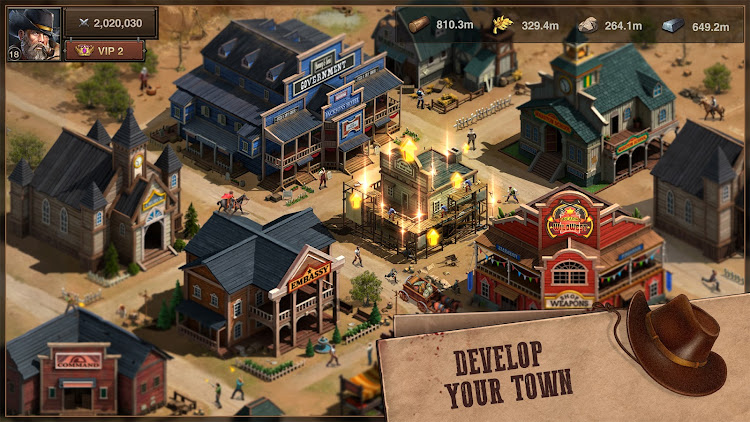 #7. West Game: Conquer the Western (Android) By: LeyiGames