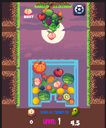 #4. Fruit Sploot (Android) By: Galaxy Arcade Shooter