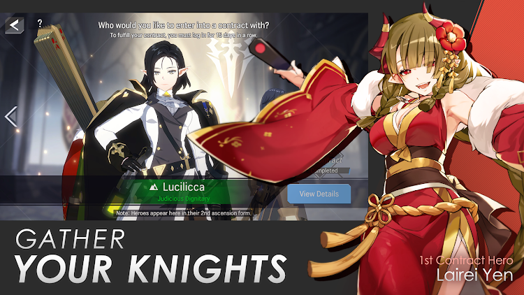 #10. Lord of Heroes: anime games (Android) By: CloverGames