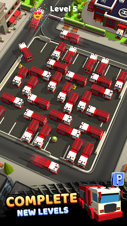 #9. Parking Jam 3D (Android) By: Popcore Games