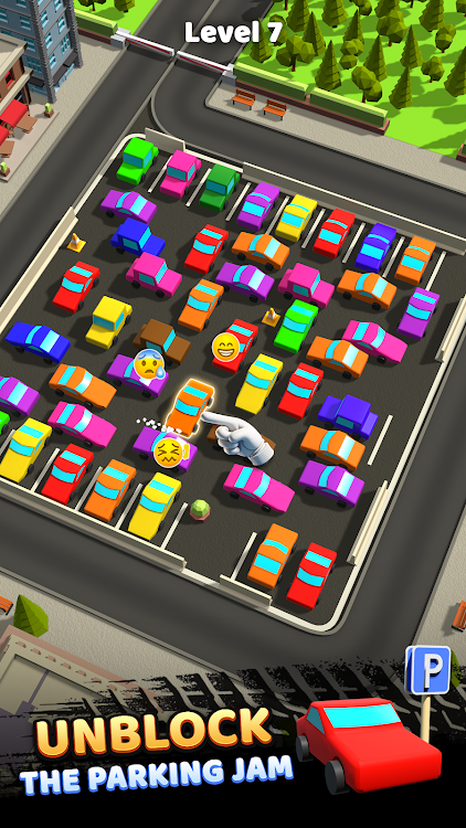 #10. Parking Jam 3D (Android) By: Popcore Games