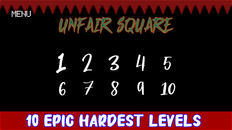 #3. Unfair Square - the hard game (Android) By: Viblight Games