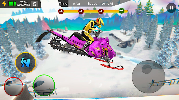 #4. Bike Racing – Snocross Xtreme (Android) By: Brave Jackals