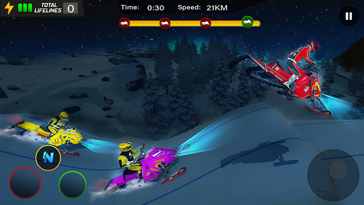 #5. Bike Racing – Snocross Xtreme (Android) By: Brave Jackals