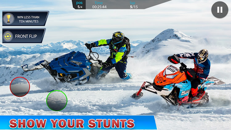 #6. Bike Racing – Snocross Xtreme (Android) By: Brave Jackals