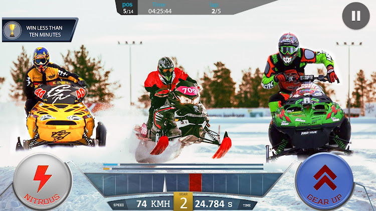 #7. Bike Racing – Snocross Xtreme (Android) By: Brave Jackals