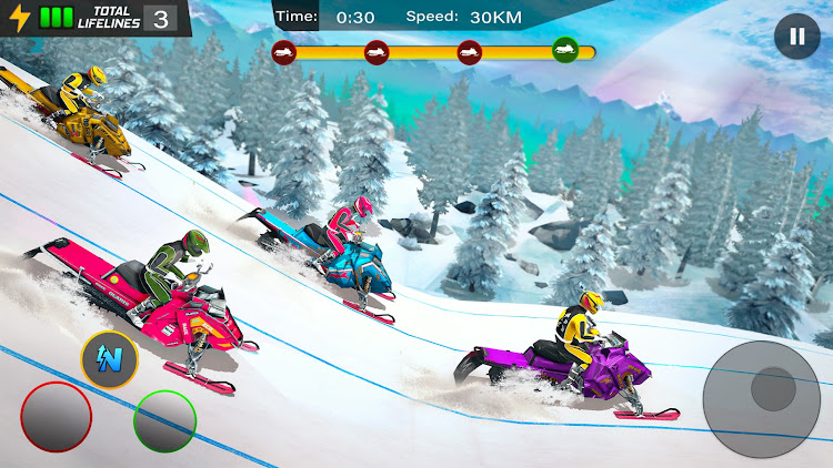 #9. Bike Racing – Snocross Xtreme (Android) By: Brave Jackals