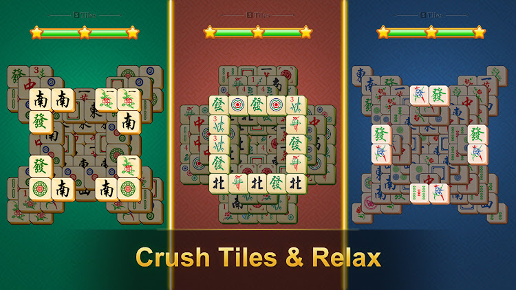 #5. Mahjong Solitaire: 3 Tiles (Android) By: ARCFUN