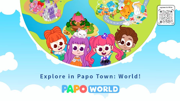 #2. Papo Town: World (Android) By: Papo World