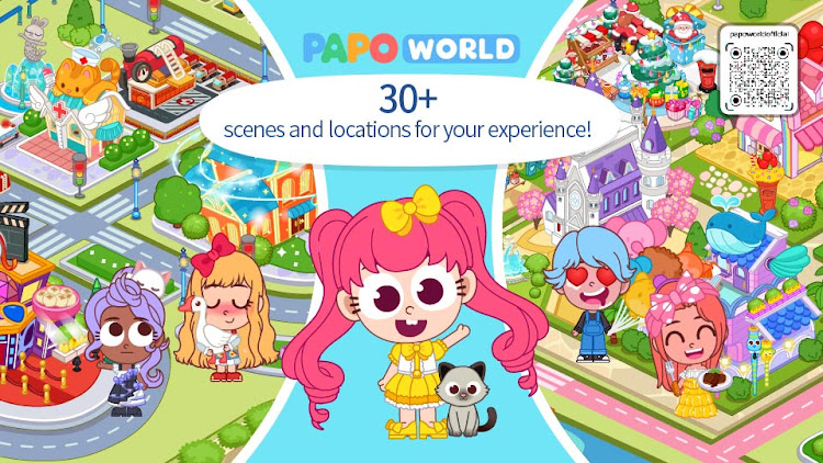 #3. Papo Town: World (Android) By: Papo World