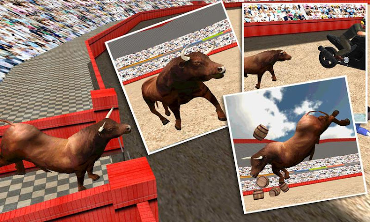 #2. Angry Bull Attack Simulator (Android) By: Digital Toys Studio