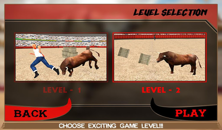 #10. Angry Bull Attack Simulator (Android) By: Digital Toys Studio