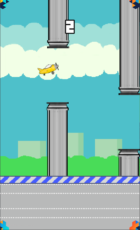 #3. Flappy Plane! (Android) By: Ata Games