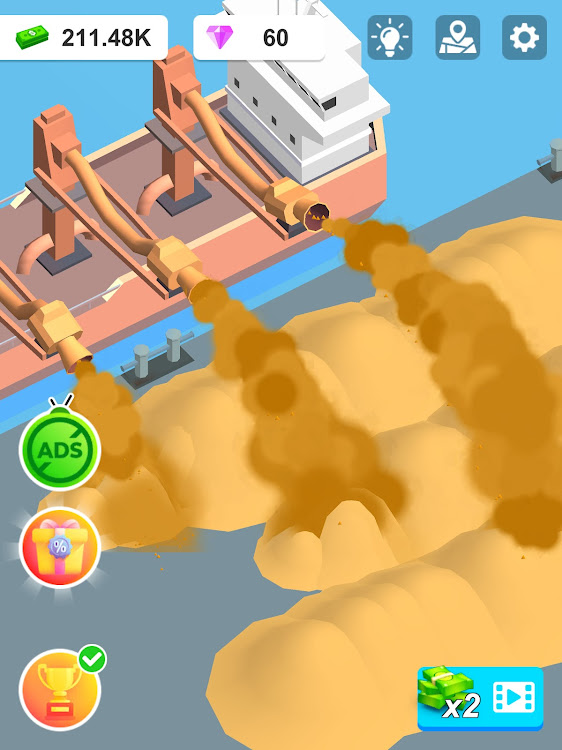 #7. Idle Sand Tycoon (Android) By: Solid Games