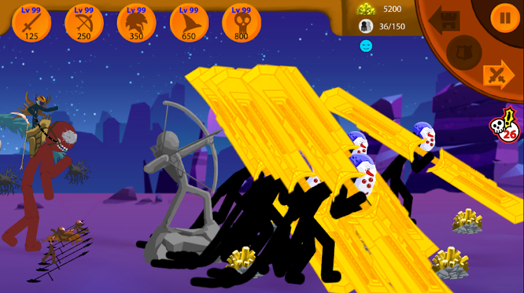 #3. Stick Legions: Infinite (Android) By: violetkimi