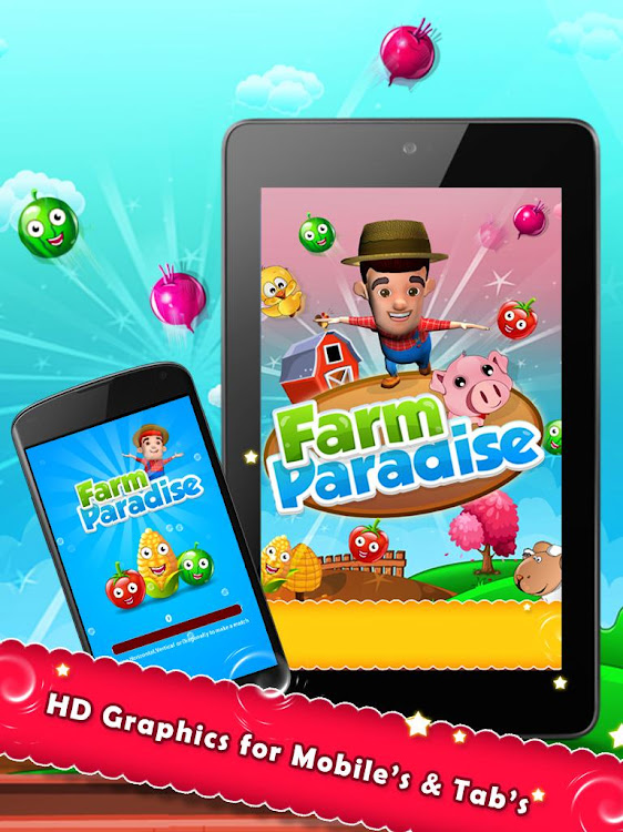 #7. Farm Paradise (Android) By: Yes Games Studio