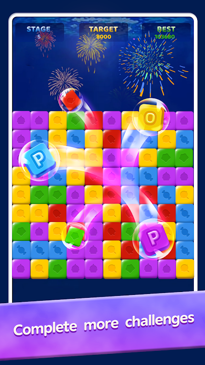 #3. Block Puzzle-Pop Star (Android) By: PUZZLE GAMES