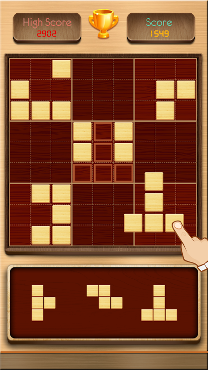 #2. Wood Block Sudoku (Android) By: H.T Game