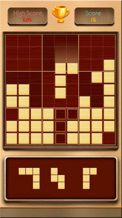 #3. Wood Block Sudoku (Android) By: H.T Game