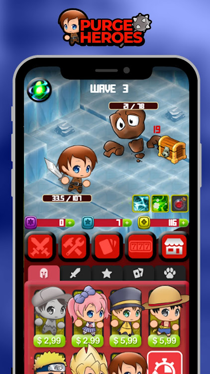 #5. Purge Heroes (Android) By: Theago Liddell