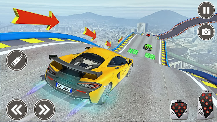 #2. Stunt Car Race Simulator Games (Android) By: Mobinators Official