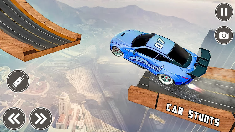 #8. Stunt Car Race Simulator Games (Android) By: Mobinators Official